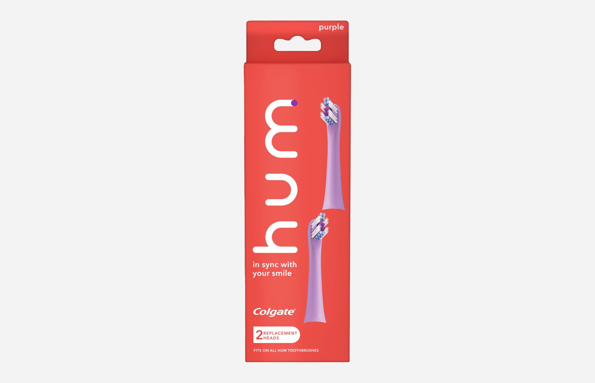 hum Adult Replacement Toothbrush Heads 2 Pack Colgate