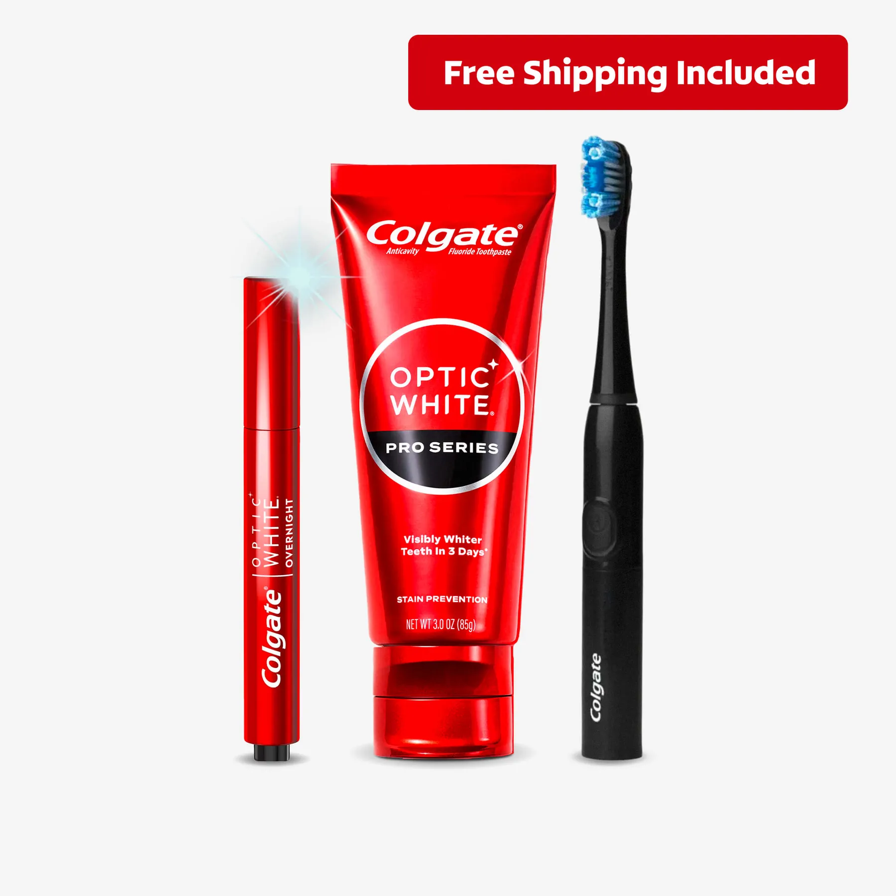 Optic White Bundle - Teeth Whitening Kit - Colgate