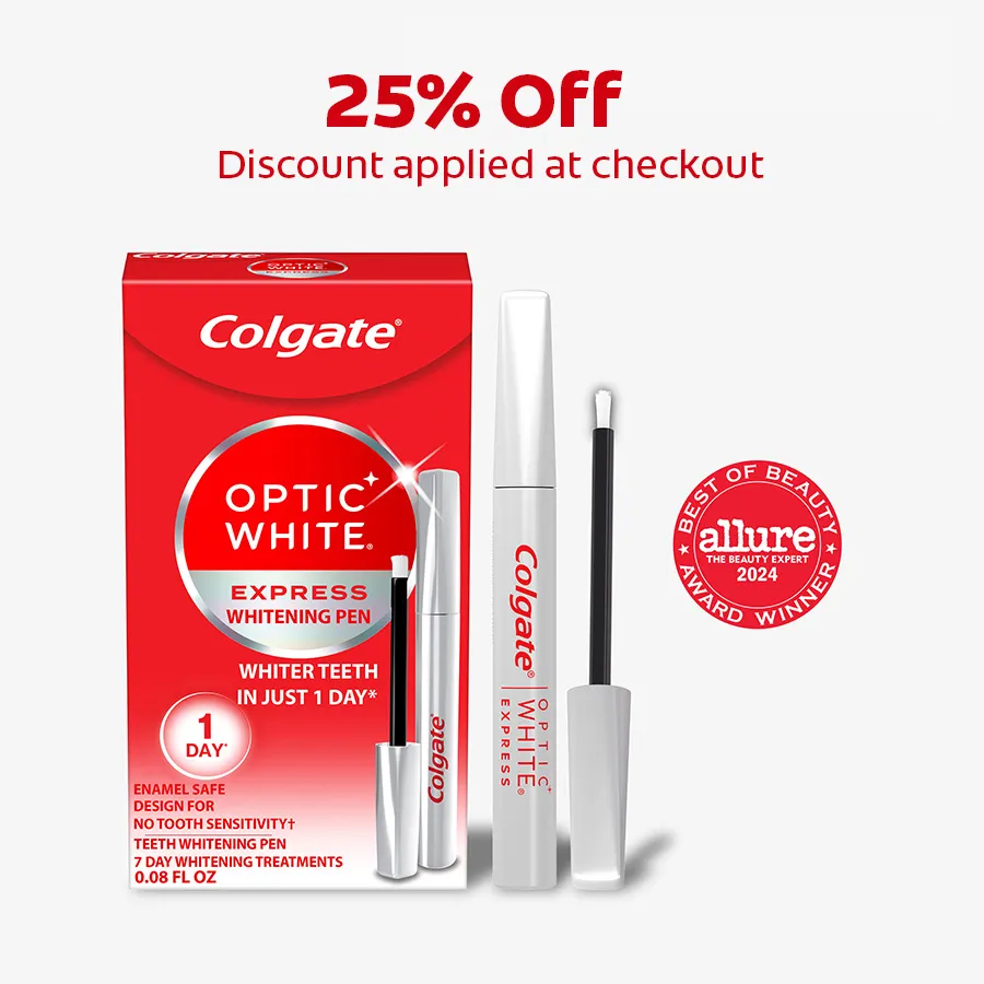 Amazon.com: Colgate Optic White Express Teeth Whitening Pen
