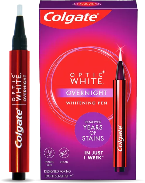 2個セット【Colgate】Whitening pen 新品 Amazon.com: Colgate Optic White Overnight Teeth Whitening