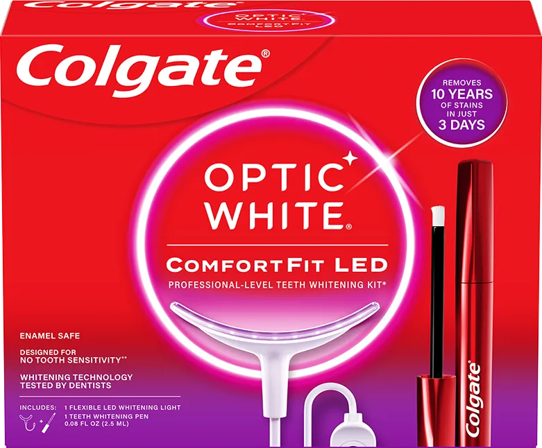 Optic White® Purple Toothpaste for Teeth Whitening - Colgate