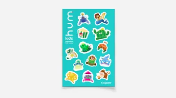 Hum Kids free Sticker sheet