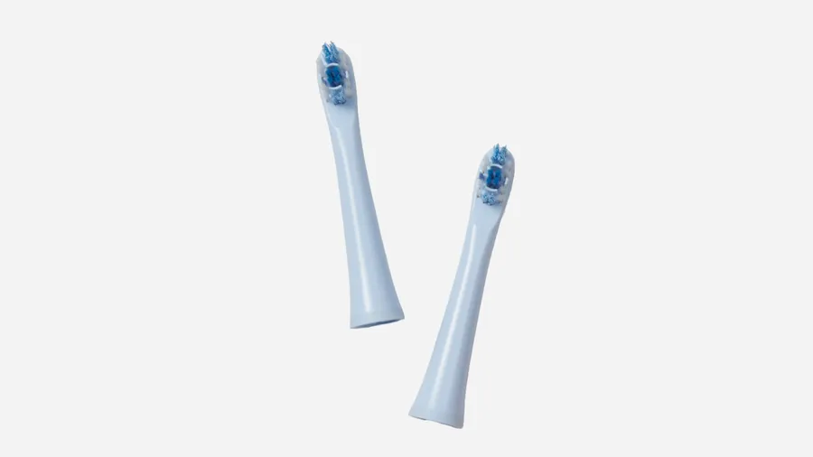 blue colgate hum adult smart electric toothbrush replacement brush heads
