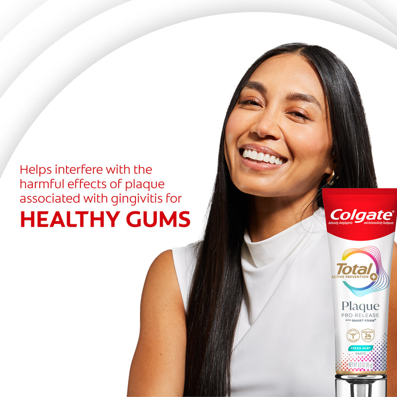 Colgate Total Plaque Pro Release Fresh Mint Toothpaste