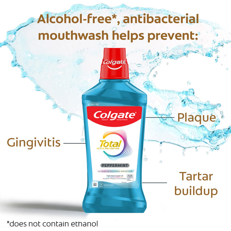 Ethonal Toothpaste Colgate Total Active Prevention Oral Care Kit