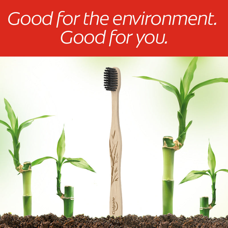 colgate bambus Colgate Bamboo Charcoal Soft Toothbrush